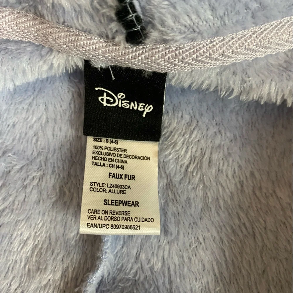 SOLD 💕Disney S 4/6 Eeyore One Piece 
Sleepwear Pajama Hoodie
Eyore face - Picture 5 of 8